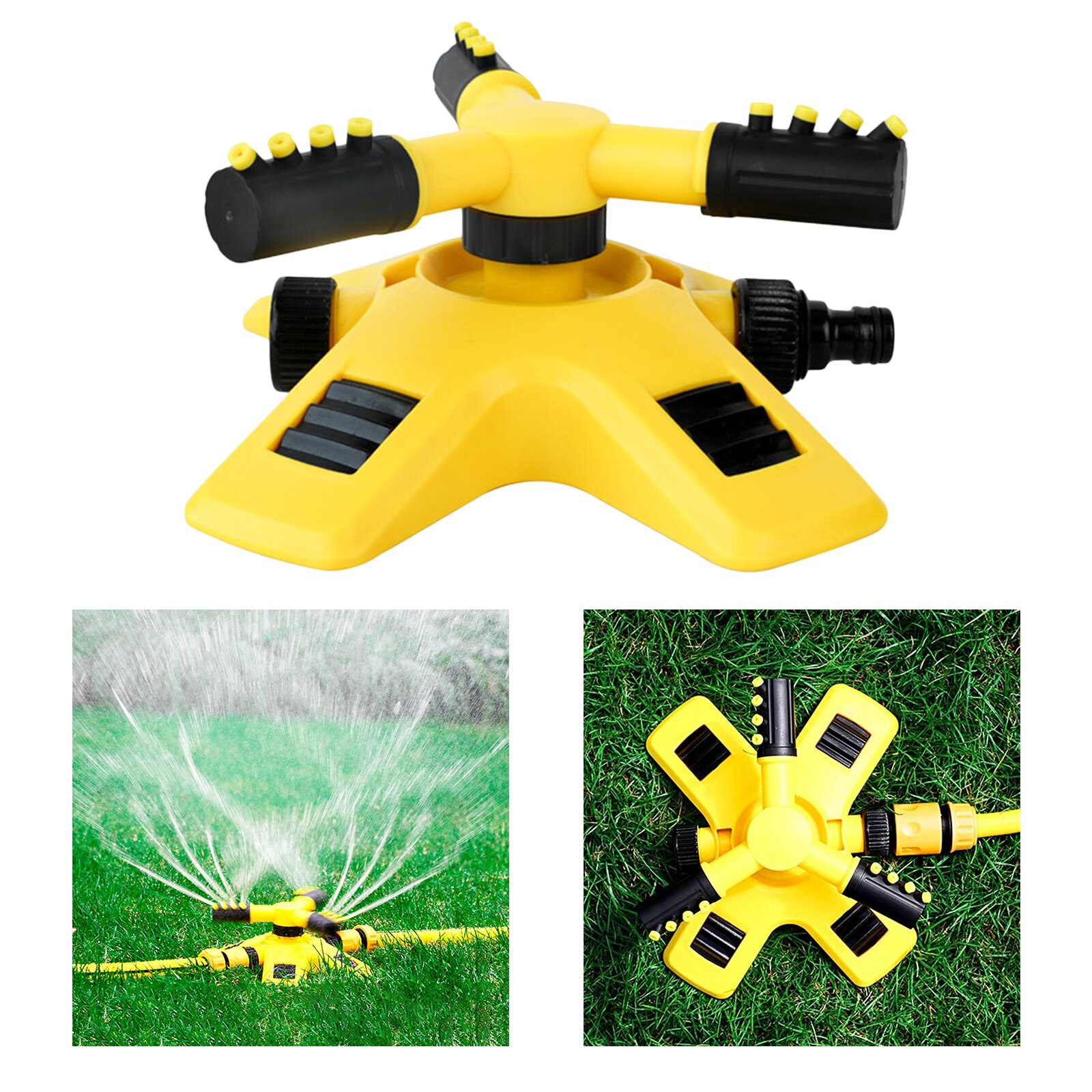 360° Rotating Lawn Sprinkler Premium Gardening Irrigation System Sprayer