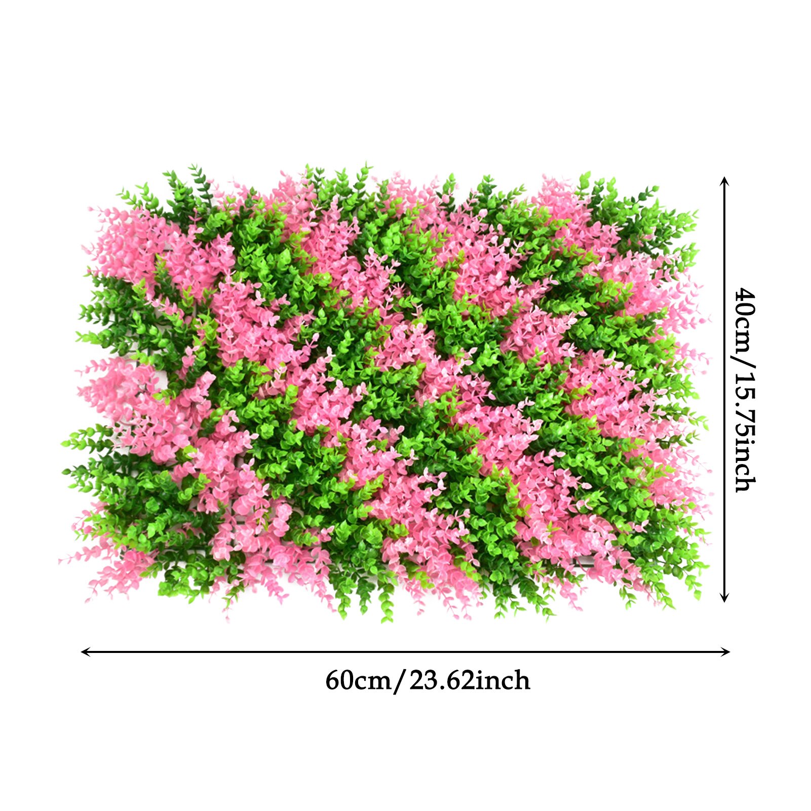 40*60Cm Kunstmatige Groene Plant Achtergrond Muur Kunstmatige Hek Privacy Hek Rotan Blad Decoratie Mode Outdoor Tuin Deco