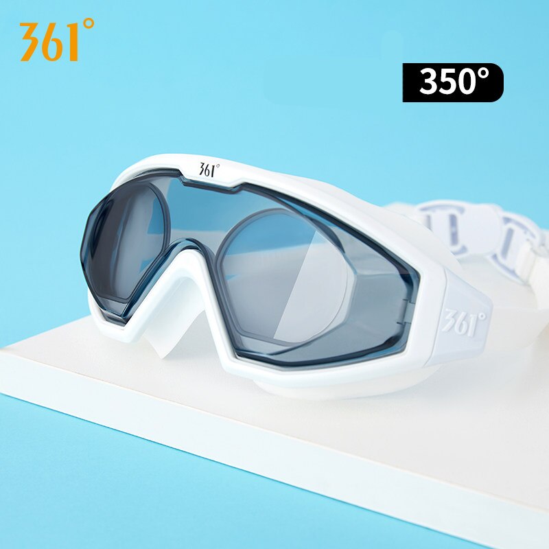 361 duża ramka okulary pływackie wodoodporne Anti-Fog HD damskie profesjonalne do powiek ochrona krótkowzroczność gogle męskie gogle pływackie