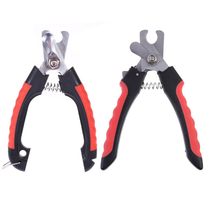 Cortador de uñas para mascota perro seguridad , tijeras de aseo para animales, gatos con cerradura, tamaño S, M, cortaúñas,