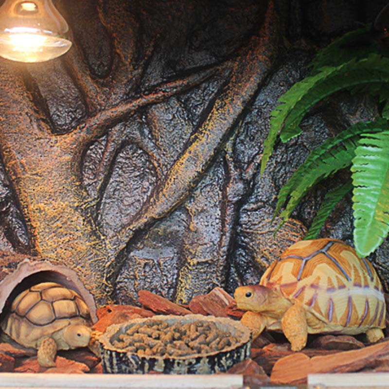 3D Schaum Felsen Stein Aquarium Hintergrund Bord Dekor Schaum Bord für Reptil Aquarium 60x45cm _ WK