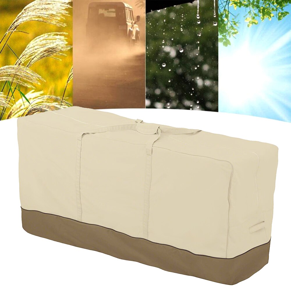 Multi-function Garden Furniture Storage Bag Cushions Upholstered Seat Protective Cover Large Capacity Storage Bags