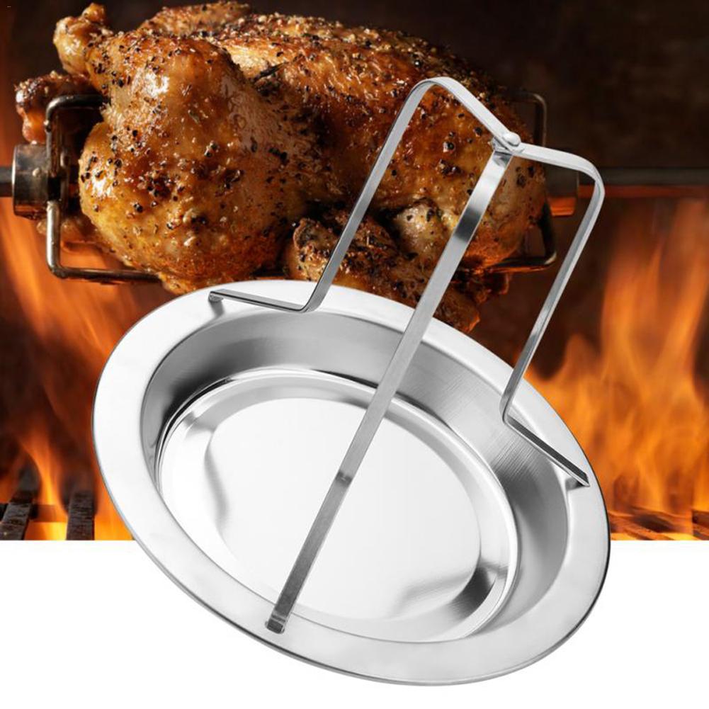 Roast Chicken Holder Stainless Steel Vertical Grill Tools Upright Roaster Rack Barbecue BBQ Stand