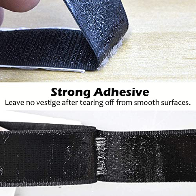 1M Strong Self Adhesive Hook and Loop Fastener Tape Nylon Sticker Disks Hook Loop Sewing Adhesive with 16/20/25/30/50/100/110mm