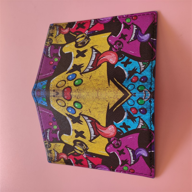 Men's Passport Cover Travel Passport Ticket Holder Cover on the Passport Case Passport Pouch