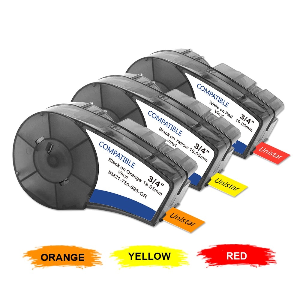 M21-750-595 Compatible label tape for BMP21-PLUS V... – Grandado