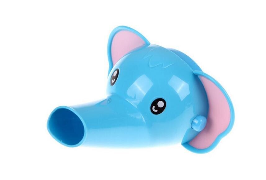 Cartoon Dier Kraan Extender Kraan Veiligheid Kinderen Wastafel Kinderen Hand Wassen: Elephant