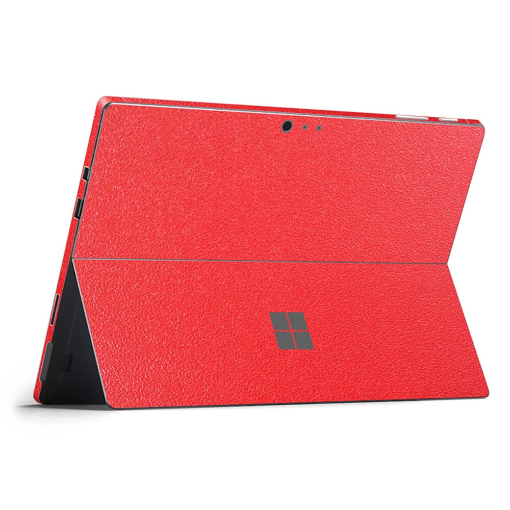 Overflade pro 6 bærbar computer brugerdefineret mærkat vinyl skins klistermærker 9 farver: Rød