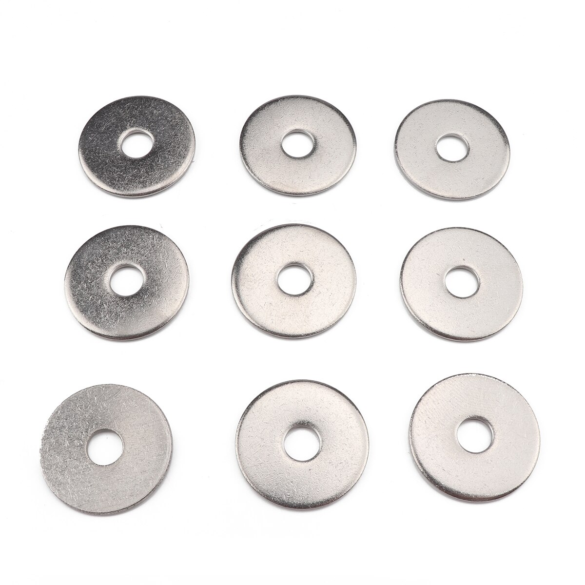 70Pcs Rvs 7 Soorten Oversized Platte Ringen A2-70/... – Grandado