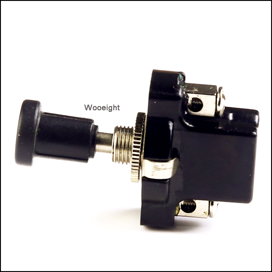 Wooeight 2Pcs Toggle Switch ASW-05 6V 30A Electrical Black Switch For Auto Cars Boats