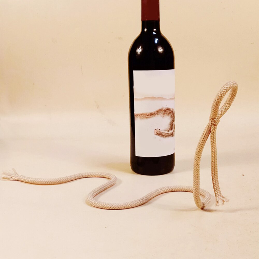 Metalen wijnfles display rekken keuken eetkamer kelder bar wijnstandaard houder planken ophanging touw wijnrek