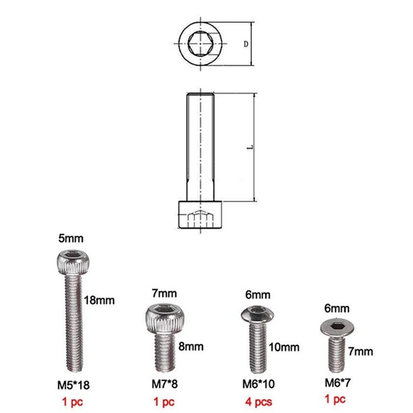 Kit de extrusora de alumínio para substituição, alimentação de extrusora creality ender 3/3 pro CR-10, CR-10S, CR-10 s4, CR-10 s5, 1.75mm righ