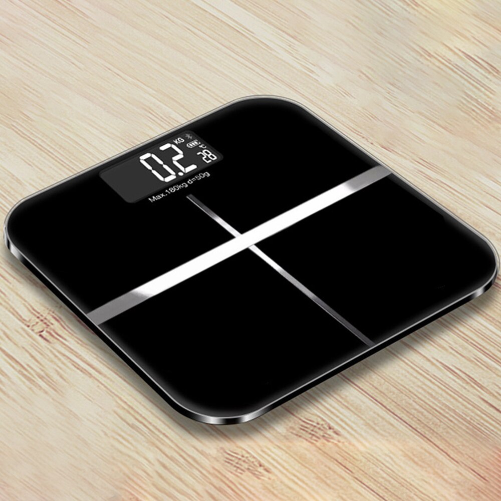 Førte digital vægt badeværelse balance bluetooth appbody fedt skala gulv videnskabelig smart elektronisk: Stil d batteri
