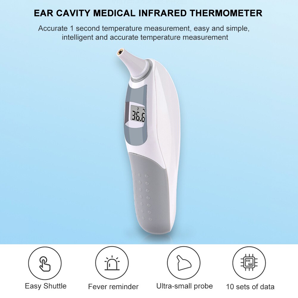 Baby Care Products Ear Thermometer Non-contact Body Temperature Measuring Instrument Adult Infrared Thermometer