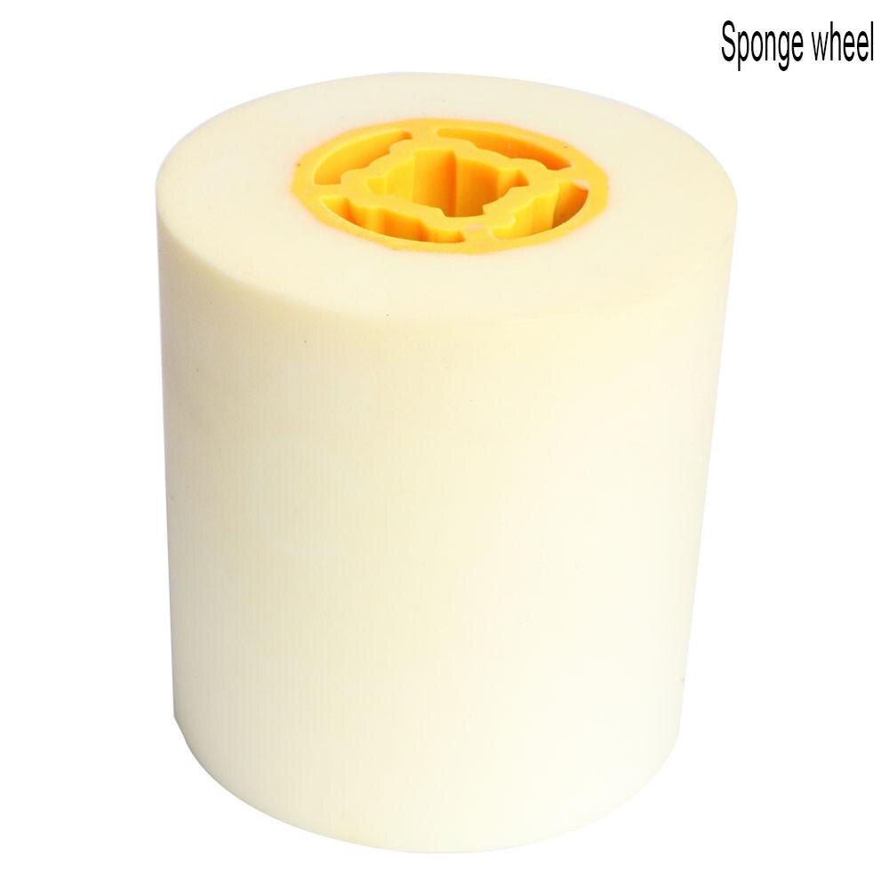 90mm*100mm Rubber Polishing Drum Wheel Sanding Sleeves Sanding Belt For Wire Drawing Polisher Machine: 1pc sponge wheel