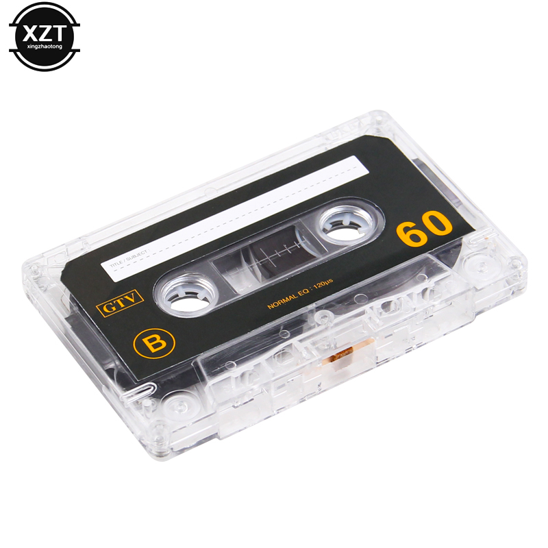 Standard Cassette Blank Tape Player Empty Tape With 60 Minutes Magnetic Audio Tape Recording For Speech Music Recording
