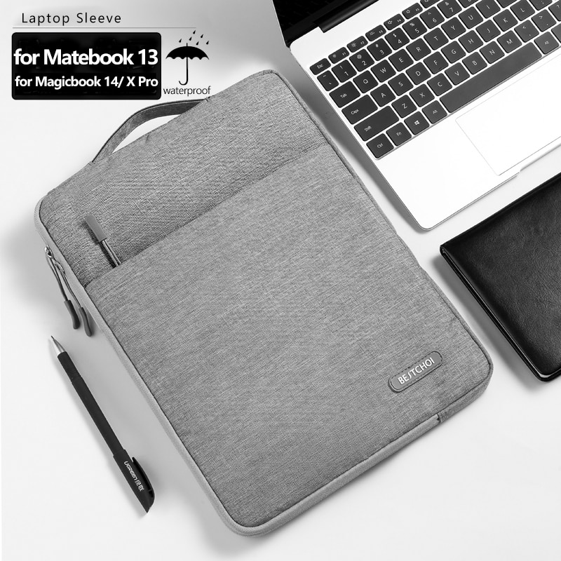 Saco de manga portátil para huawei matebook 13 magicbook 14 homens caso notebook para matebook x pro mulher bolsa para matebook e