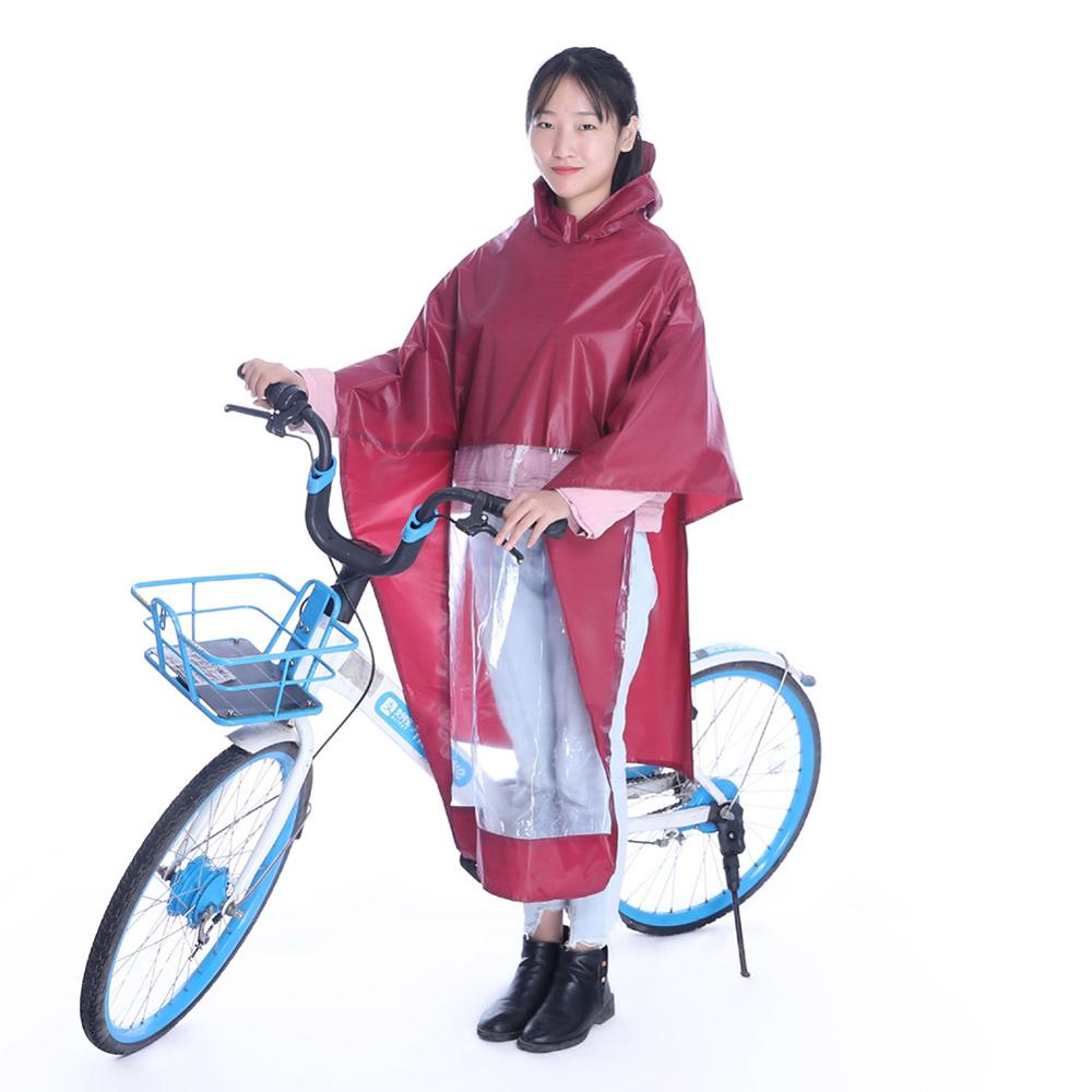 Elektrische Fiets Regenjas Fiets Waterdichte Kap Poncho Regenkleding Hooded Voor Motorfiets Fiets Mannen Vrouwen Regenhoes