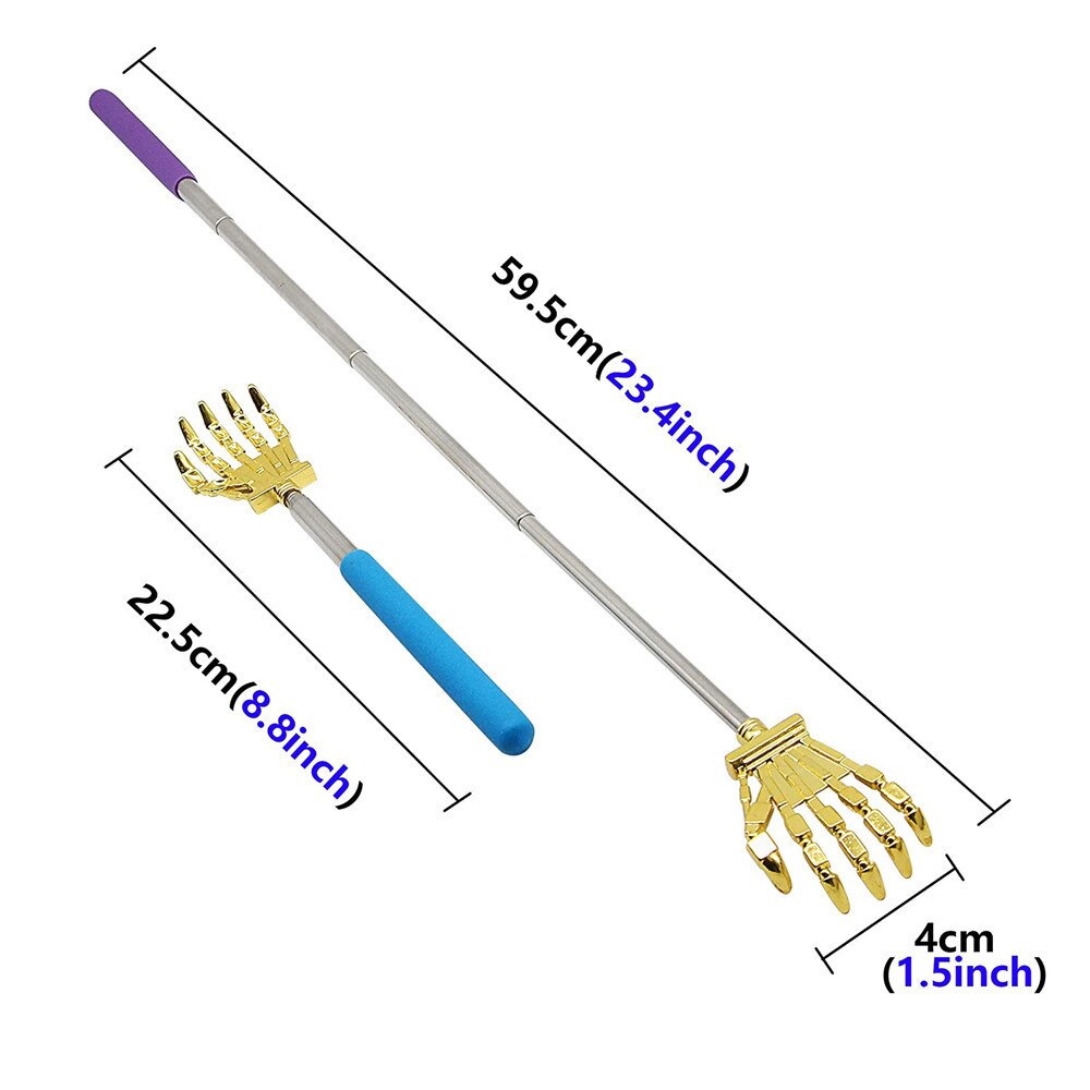 1pcs Back Scratching Health Extendable Itch Telescoping Products Kit For Blood Circulation Relax Health Back Scratcher Tool