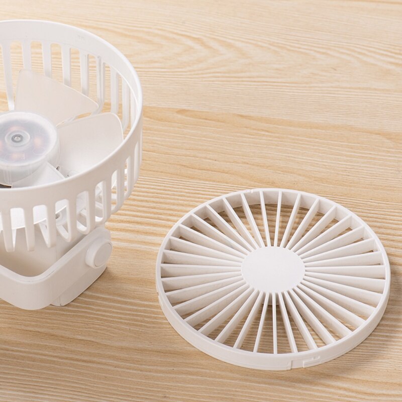 Rechargeable Desk Fan Portable Ultra-quiet Electric USB Fans Silent Air Cooling Fan