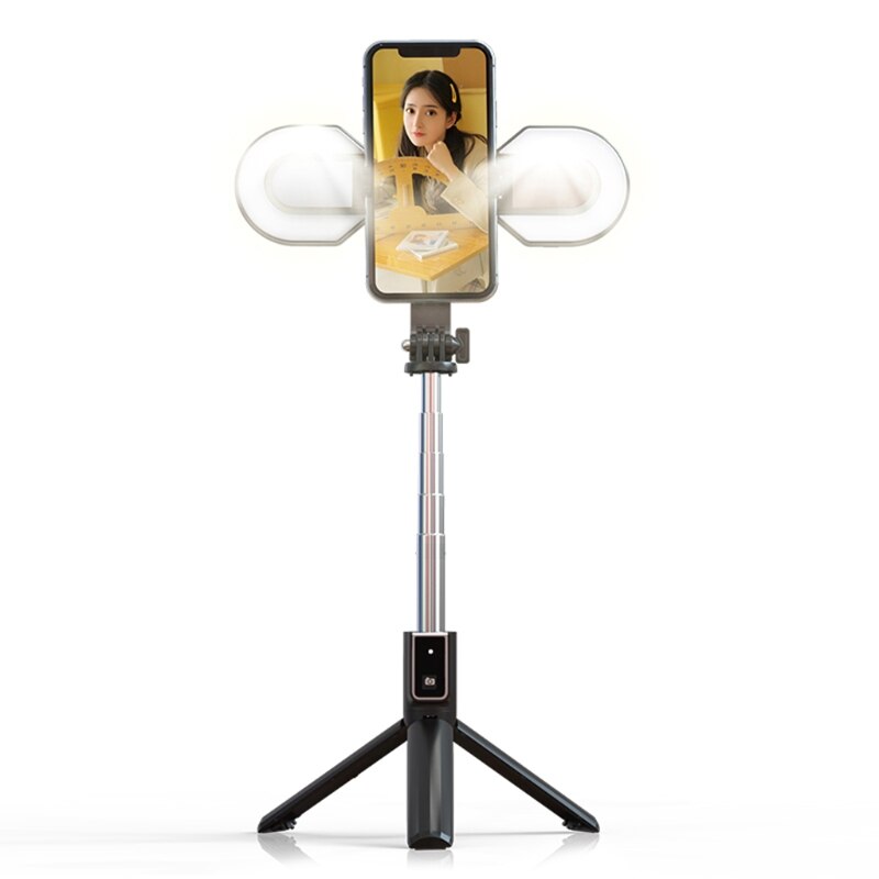 Mini Tabletop Tripod,Desktop Stand Compact Tripod Selfie Stick Handheld Gimbal Stabilizer, Camera Monopod