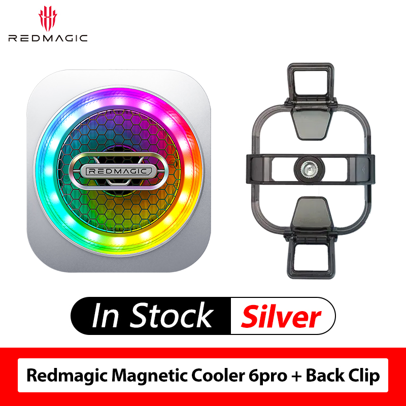 RedMagic Cooler 6 Pro radiador magnético Ice FunCooler LED 30W Semiconductor disipación de calor refrigeración para juegos teléfono IPhone