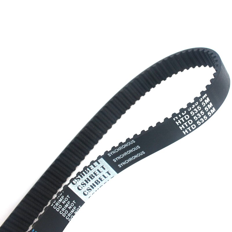 HTD 3M Timing Belt Width Rubbe Toothed Belt Closed Loop Synchronous Belt pitch 5mm: 5mm