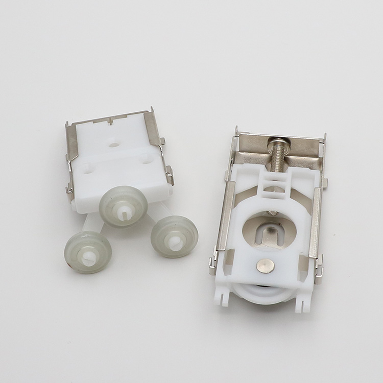 1pc hjul til skyvedør i garderoben, øvre og nedre hjul, hjul til veggskap, sidemontert hengende skyvedør, enkelt nedre hjul