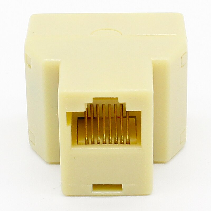 Pistorasia rj -45 splitter adatper liitin ethernet verkkosovitin  rj45 jakaja kaapeli cat 5 cat 6 lan 8 p 8c modulaarinen pistoke kannettavalle tietokoneelle