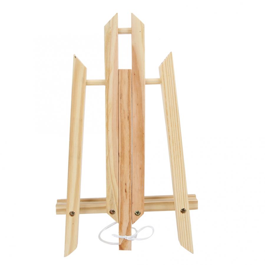 Beech Wood Easel Tablet Table Easel General Purpose Foldable Triangular Painting Drawing Holder stand for painting