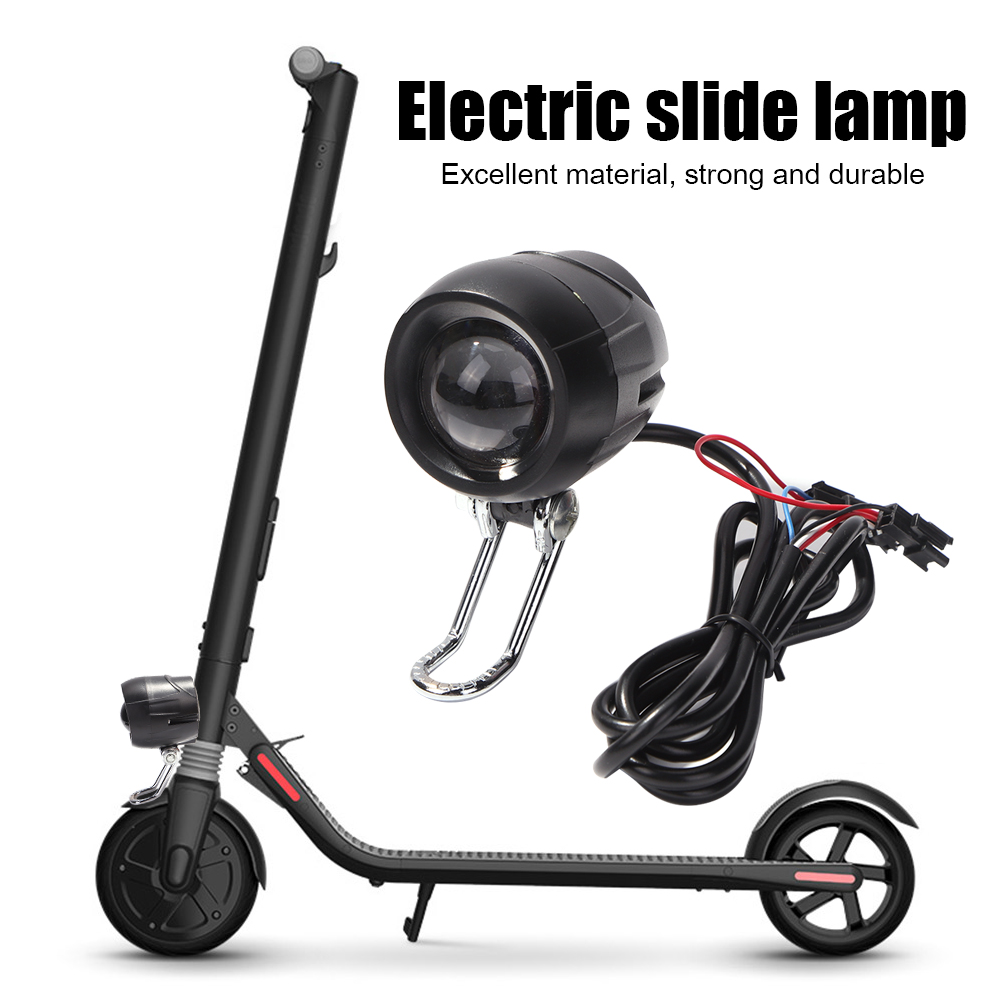 Elektrische Scooter Hoorn 2 In 1 Big Koplamp Motorfiets Grote Front Light Lamp Voor Kugoo M4 Pro Elektrische Scooter accessoires