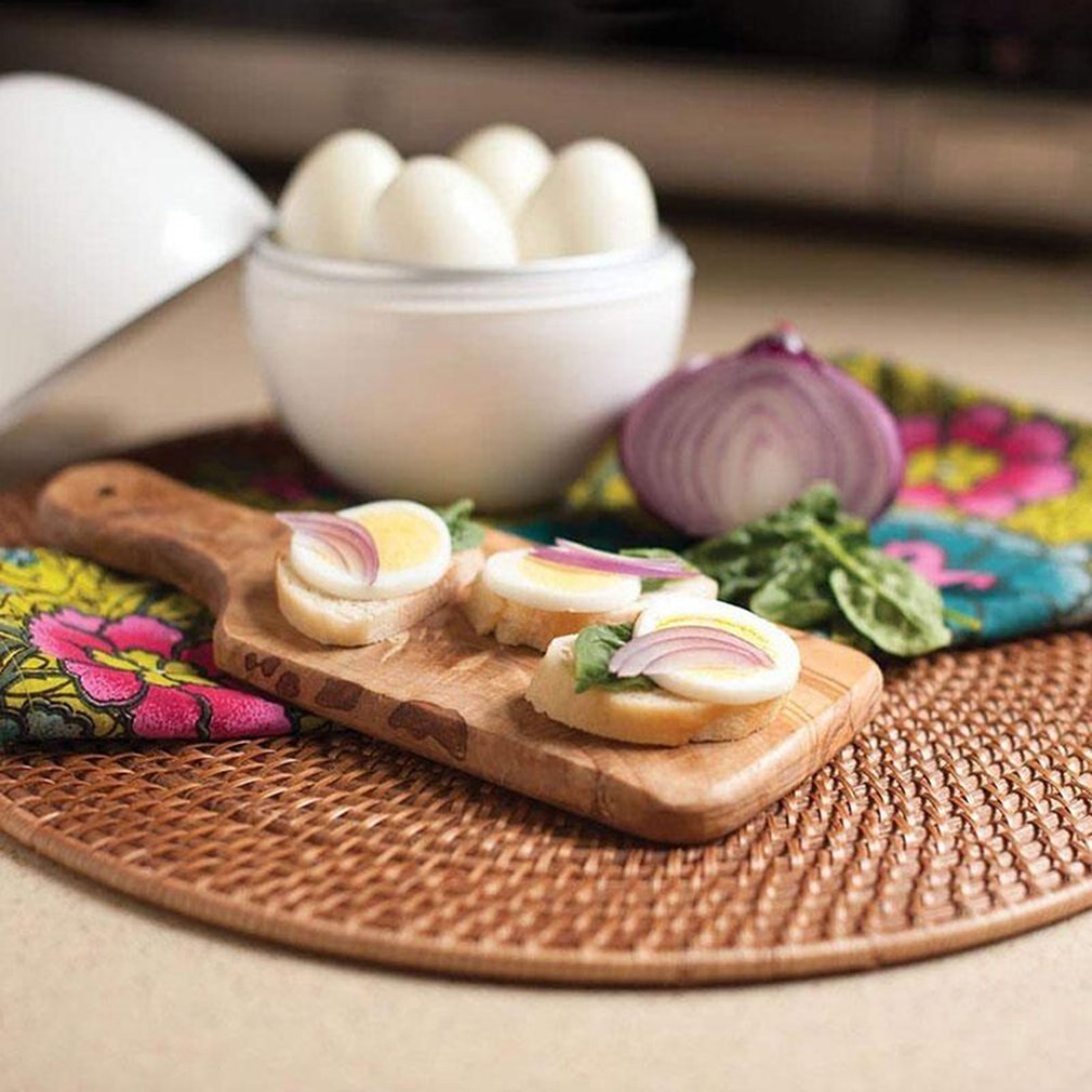 Microwave Oven Egg Steamer Egg Boiler Household Microwave Special 4 Egg Boiled Egg Shape Egg Shaped Steamed Egg B