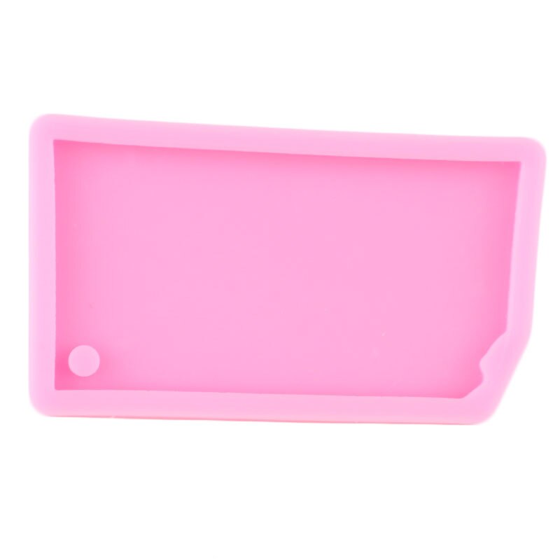 Shiny Glossy Kansaa United States Map Epoxy Resin Craft Keychain Silicone Mold Polymer Clay Pendant Molds Phone Grip Moulds