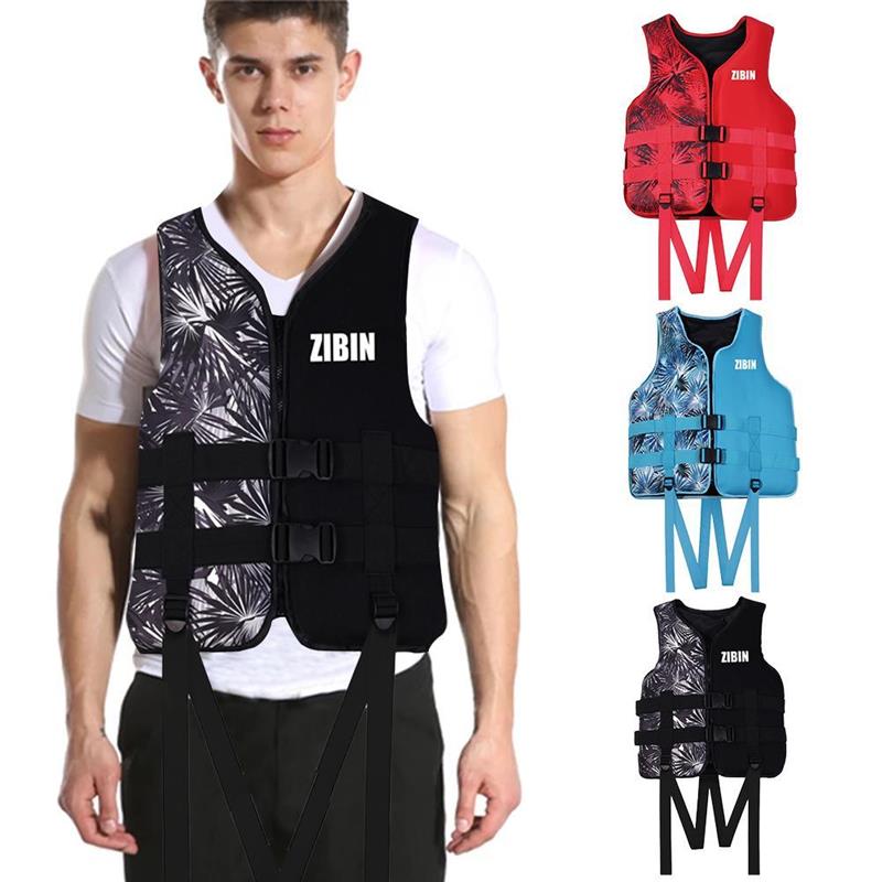 Life Jacket Adult Kids Life Vest Water Sports Fishing Vest Kayaking Boating Swimming Surfing Drifting Safety swimming