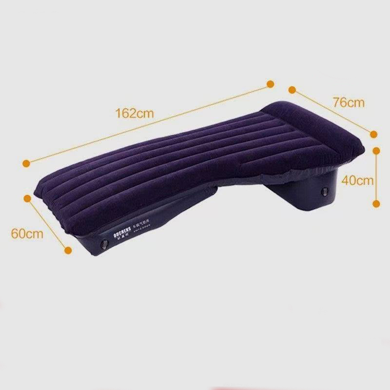 Autoreisbed General Motors matras draagbaar opvouwbaar reiscamping luchtbed, SUV vrachtwagen sedan slaap opblaasbaar rustkussen: Black