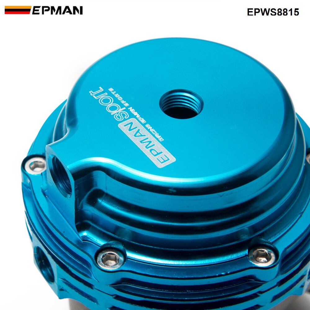 EPMAN MVS 38mm Wastegate Aluminum Top Steel V-band Gold External Waste Gate For Supercharge Turbo Manifold 14PSI EPWS8815