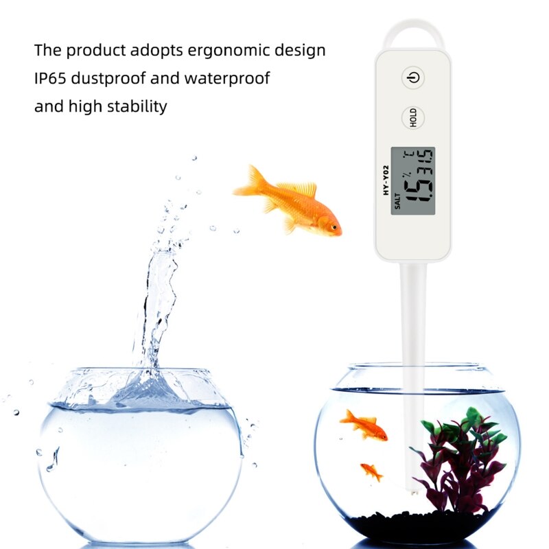 Salinity Meter Food Brine Salinity Kitchen Soup Cooked Food Mariculture Digital