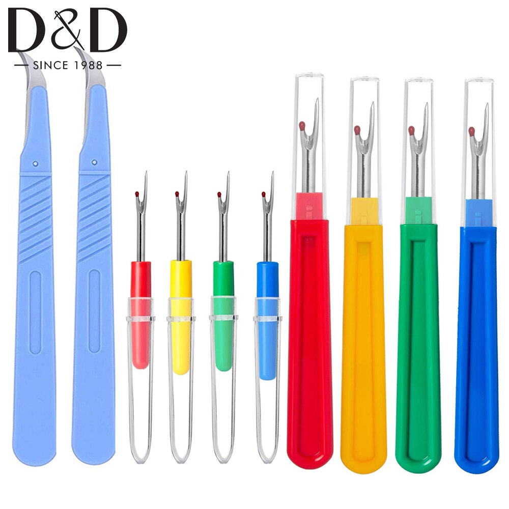 3/5/10pcs Sewing Seam Ripper Thread Seam Remover Stitch Unpicker Thread Cutter Tool for Needlework Quilting Craft Removing Tools