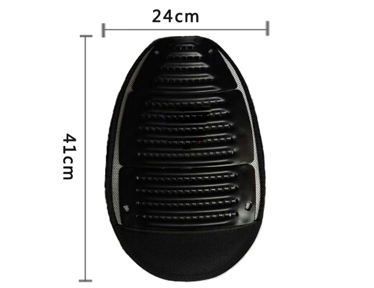 Motorcycle Jacket Insert protect gear Chest Spine Elbow shoulder Guard Hard Shell Anti Impact Armor: only back pad