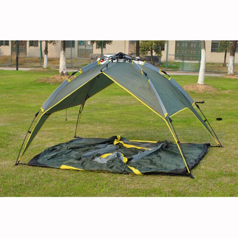 TK Global 3/4 persone tenda da campeggio ultraleggera per esterni 3 stagione 4 stagione professionale 20D tenda impermeabile a doppio strato HWC