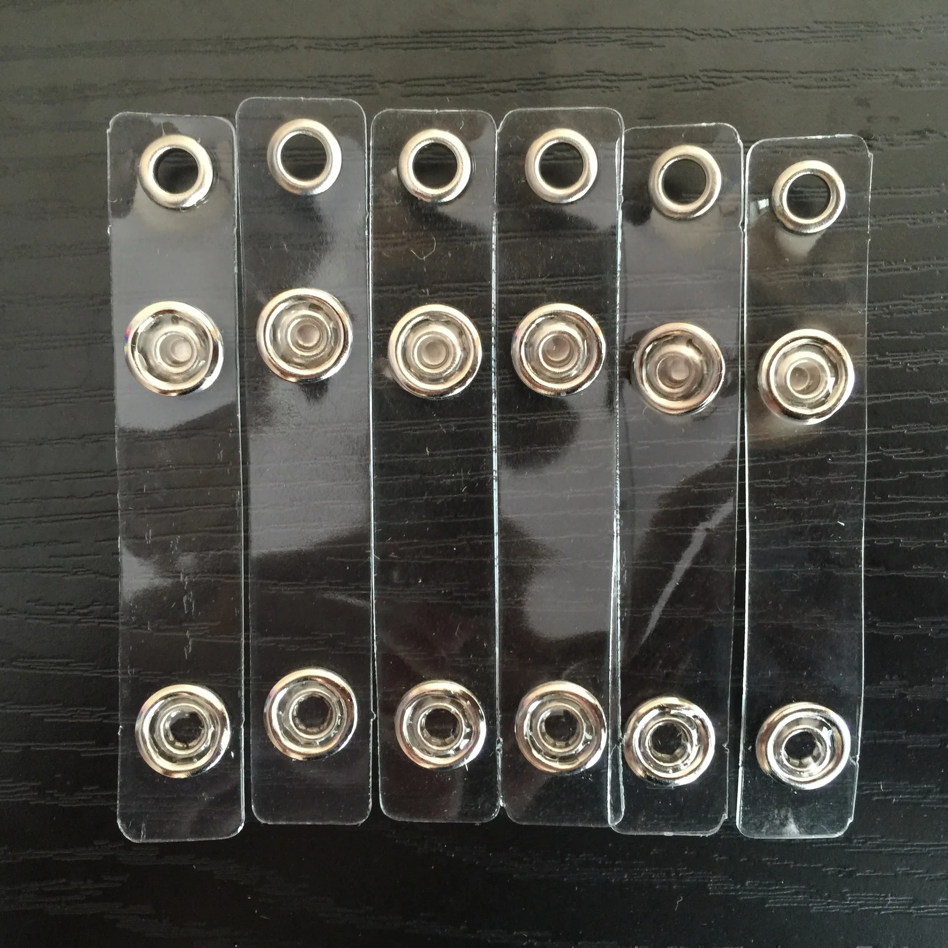 10 kpl/erä läpinäkyvä kirkas henkilökorttipidike kaulanauha nimikortti avaimenperät merkkipidikkeen tarvikkeet