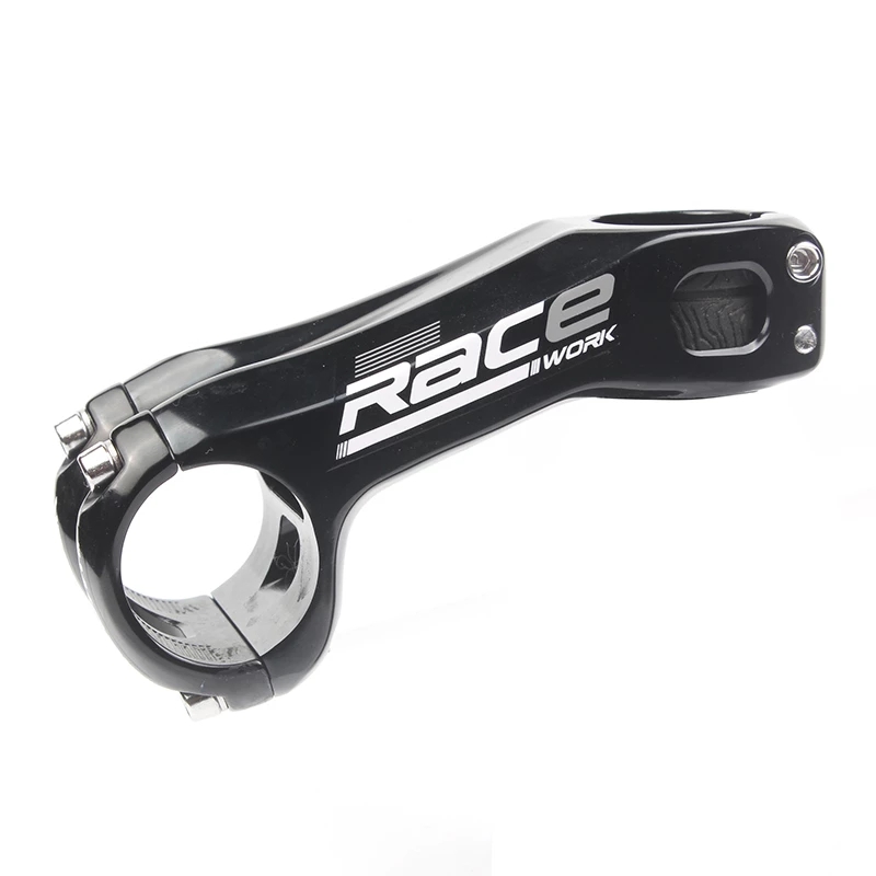 RACEWORK Mtb Power Stem Road Bike Mountain Cycling Stem Riser 31 8 Negative Table 20 Degrees Bicycle Handlebar Bridge 80/90/100