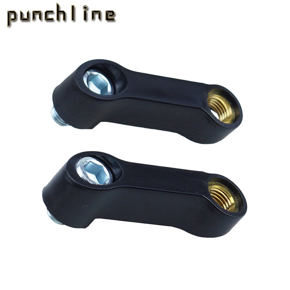 Dla GSX-S750 GSX-S1000 SV 400 SV 650 DL 650 v-strom SV650 SV400 RH lustro pion przedłużacze dystansowe adapter przedłużający Adapto