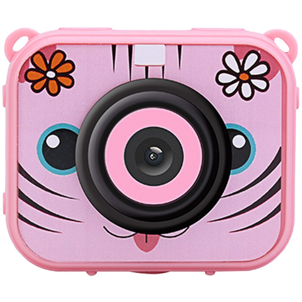 Kids Camera Childrens Waterdichte Camera Hoge Resolutie Video Sport Camera 1080P Hd Met Helm Mount Voor Meisjes Jongens blauw: Pink