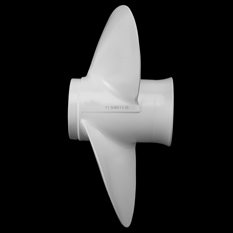 647-45943-00-EL Aluminum Boat Outboard Propeller With 9 inch Diameter 7 inch Pitch for Yamaha 8HP Pin Drive 3 Blades