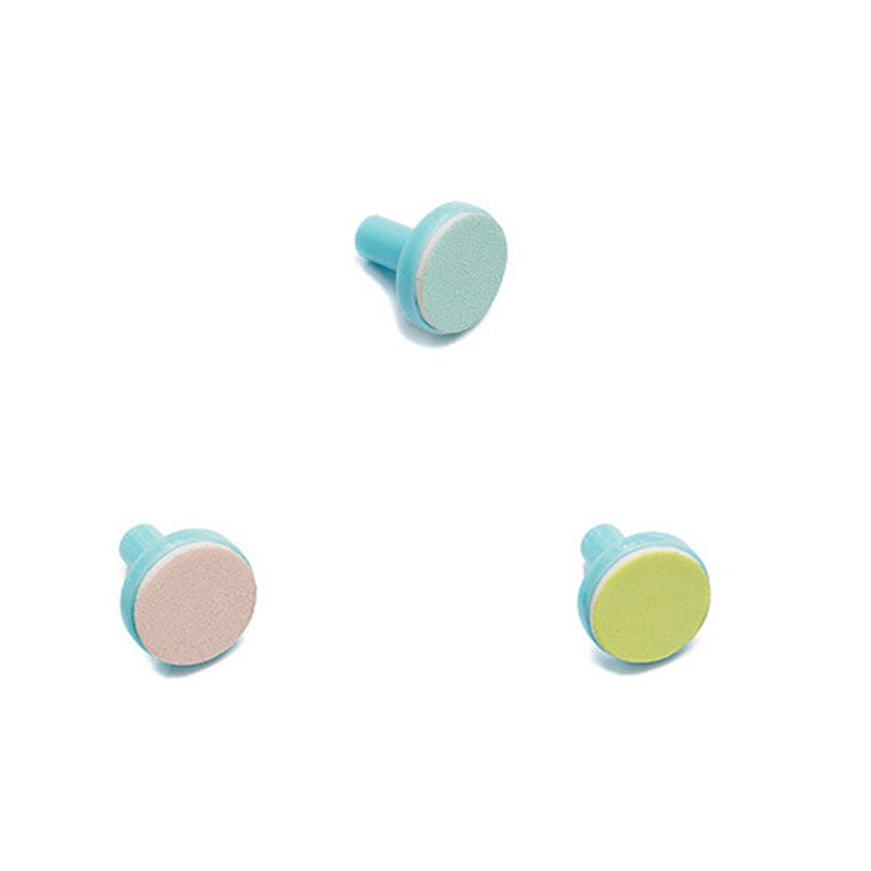 Baby Scissors Babies Nail Care Safe Electric Baby Nail Trimmer Nail Clipper Cutter For Kids Infant Newbron Baby Care Manicure: 3pc blue heads