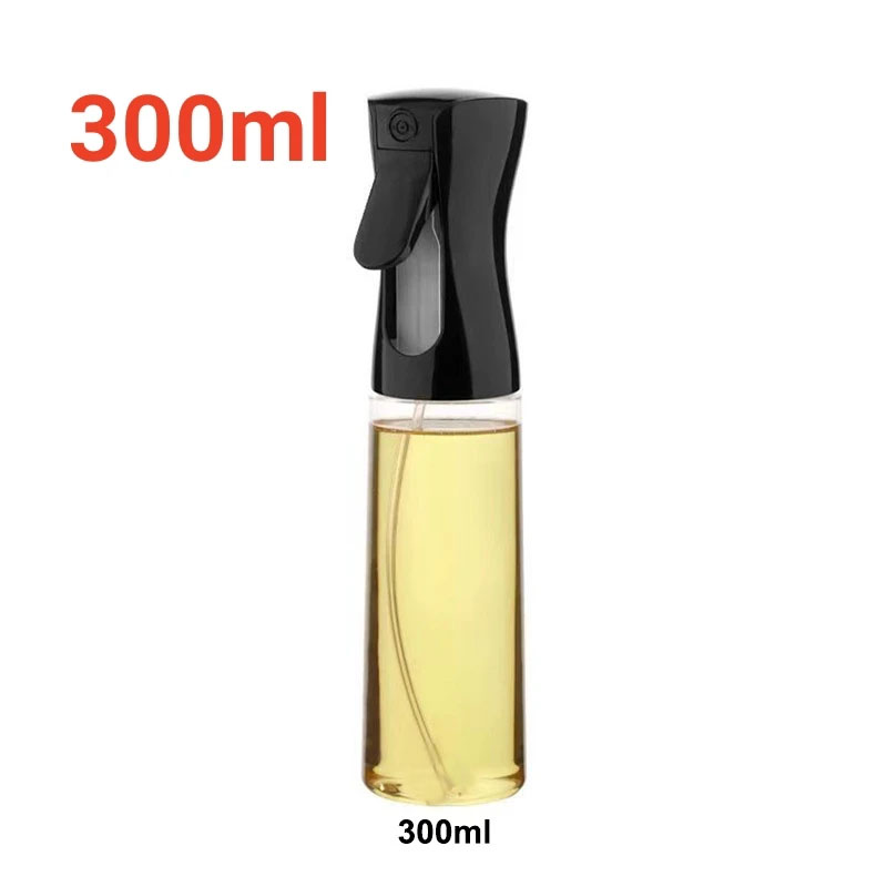 Bouteille de pulvérisation d'huile de 200ml 300ml, distributeur d'huile d'olive de cuisine, Camping barbecue cuisson vinaigre Sauce soja pulvérisateur conteneurs: kaki foncé