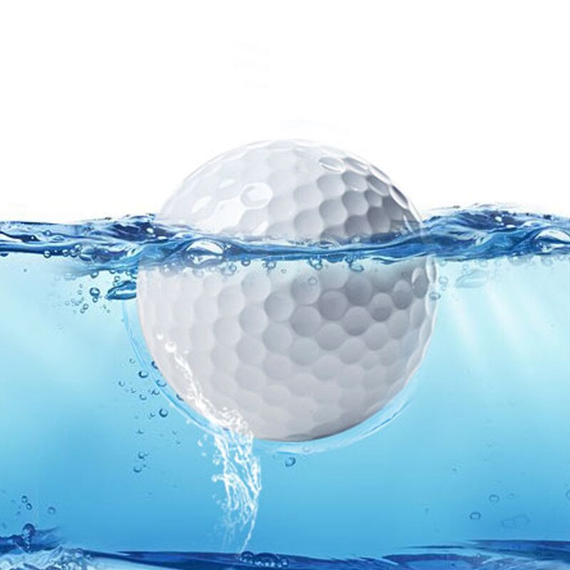 Golfbollar för män och kvinnor syntetiskt gummi sarin material golf flytboll inte sjunka i vatten träningsboll