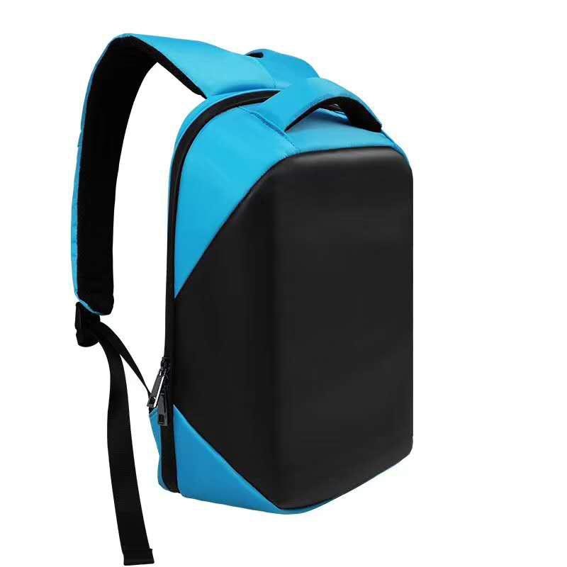 AKDSteel WiFi LED écran publicité sac à dos étanche bricolage dynamique ville pour la marche: blue