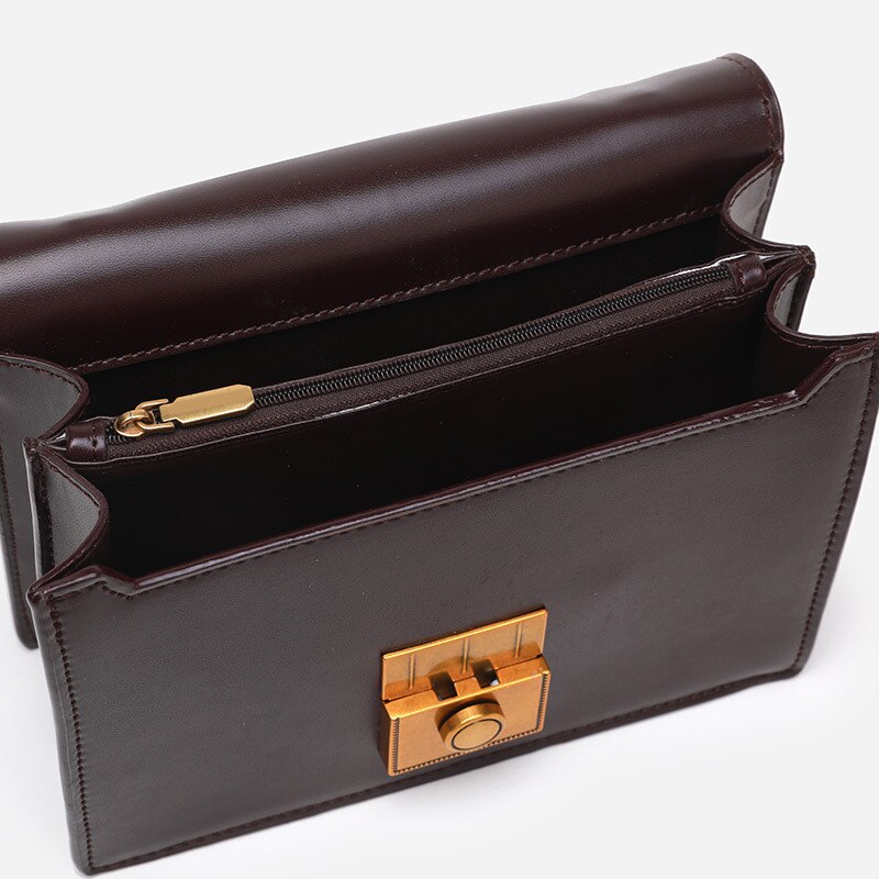 Bred skulderrem dame koreansk stil lille frisk skulder/crossbody taske lille firkantet taske kvinder